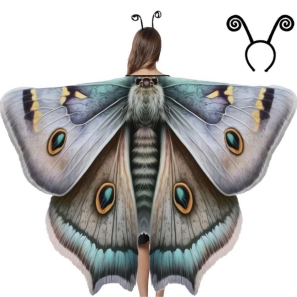 Moth Wing Costume Cape